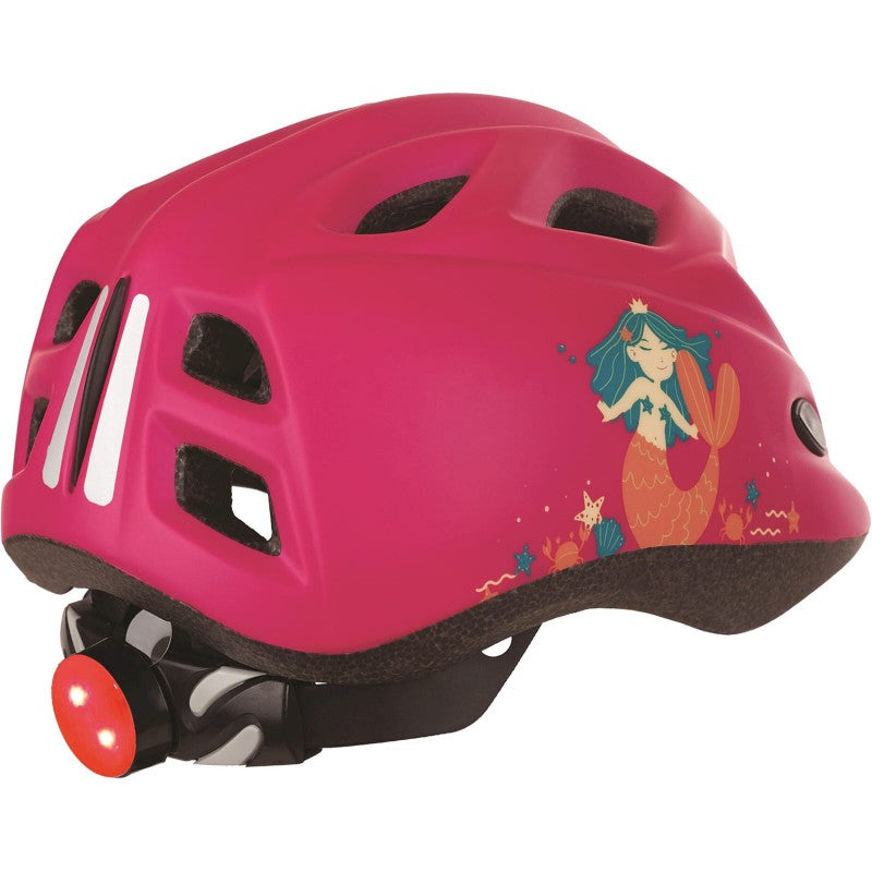 Polisport-Helm-Meerjungfrau XS 46-53 cm mit LED