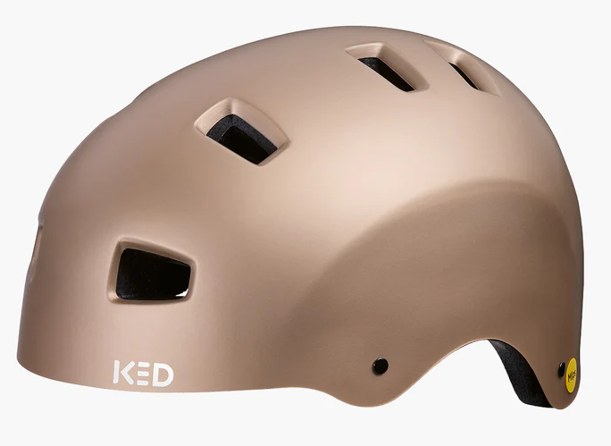 Ked bicycle helmet Citro L (57-62 cm) Gold Metallic Matt