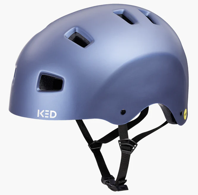 Casque de vélo Ked Citro L (57-62 cm) - Matt métallique bleu