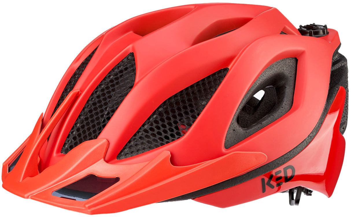 Ked Fietshelm Spiri II Trend M (52-58 cm) Feurige rote Matte