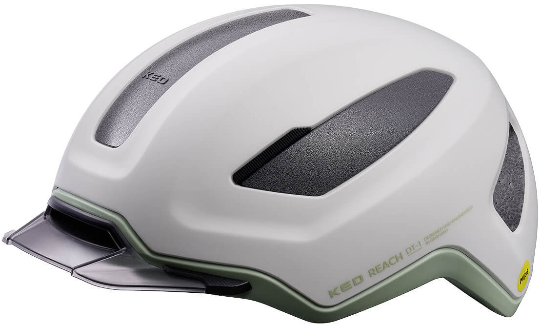 Casco da bicicletta Ked Reach DT Medium 54-58 cm Cloud Grey Light Sage