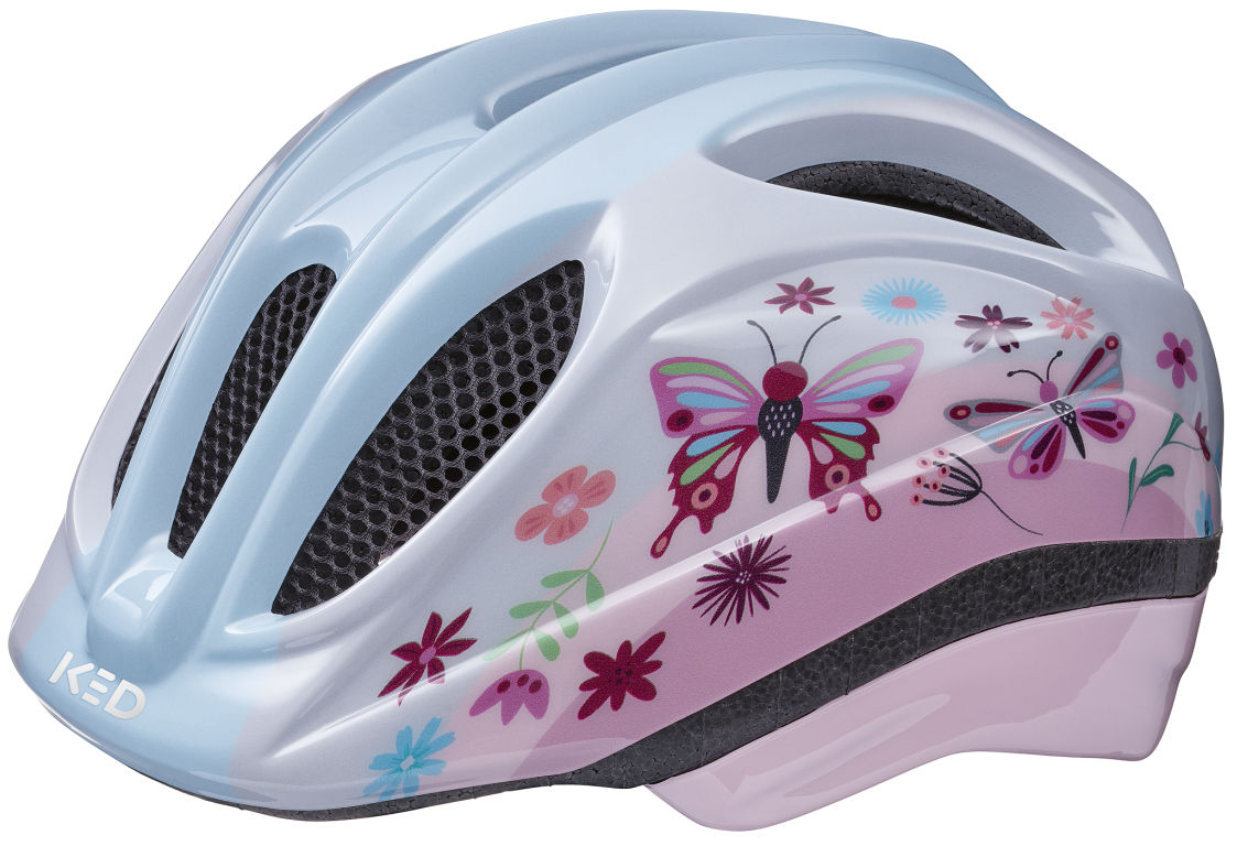 Ked cykelhjelm Meggy II Trend S (46-51 cm) sommerfugl blank