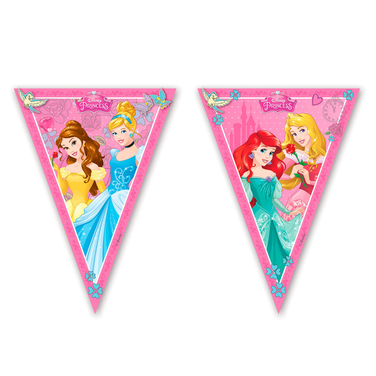 Línea de bandera de Disney Princess