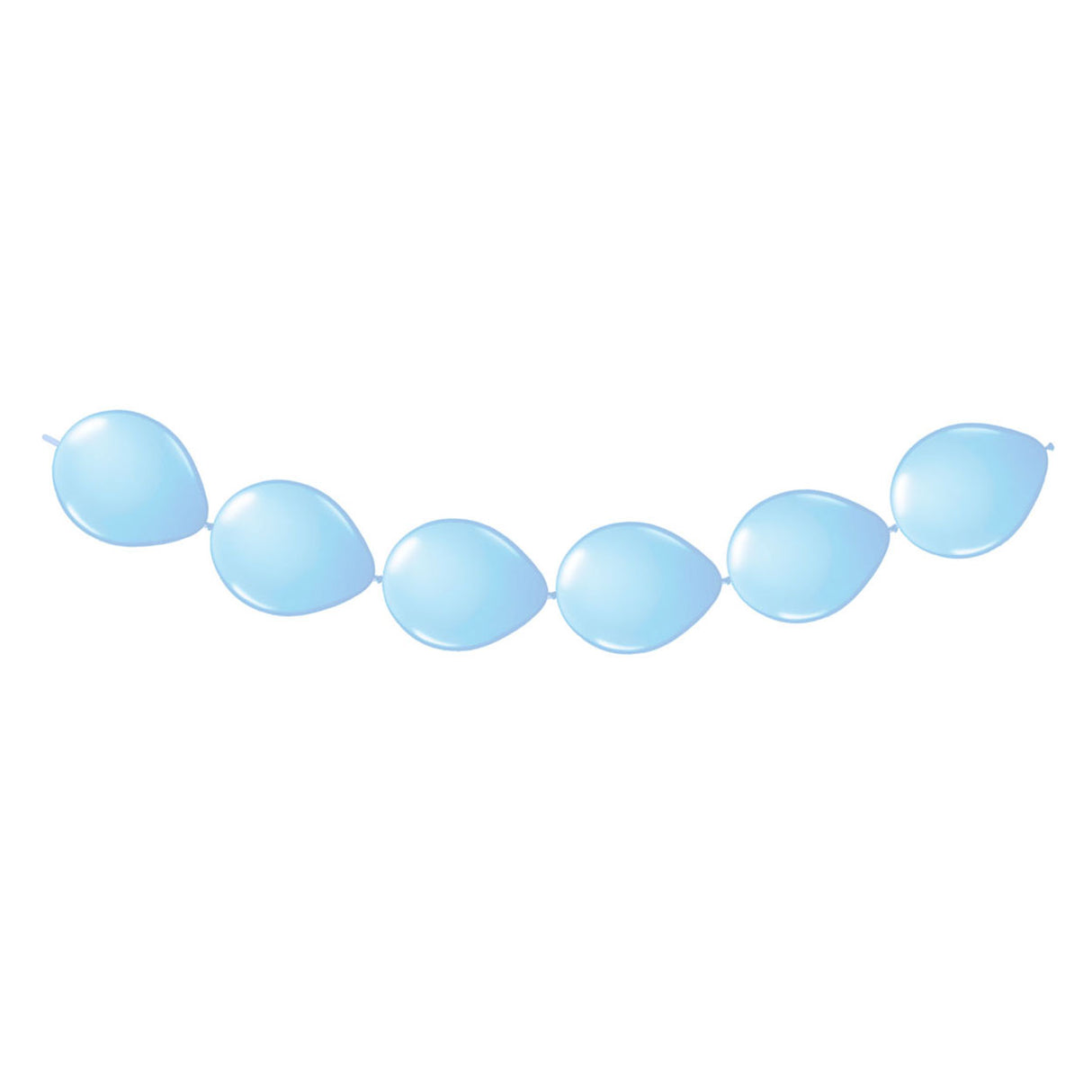 Light blue button balloons, 8th.