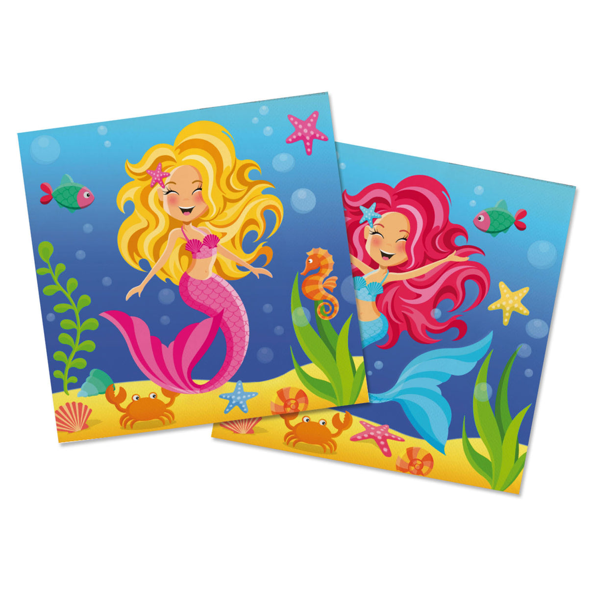 Folat mermaid napkins, 20 pc.