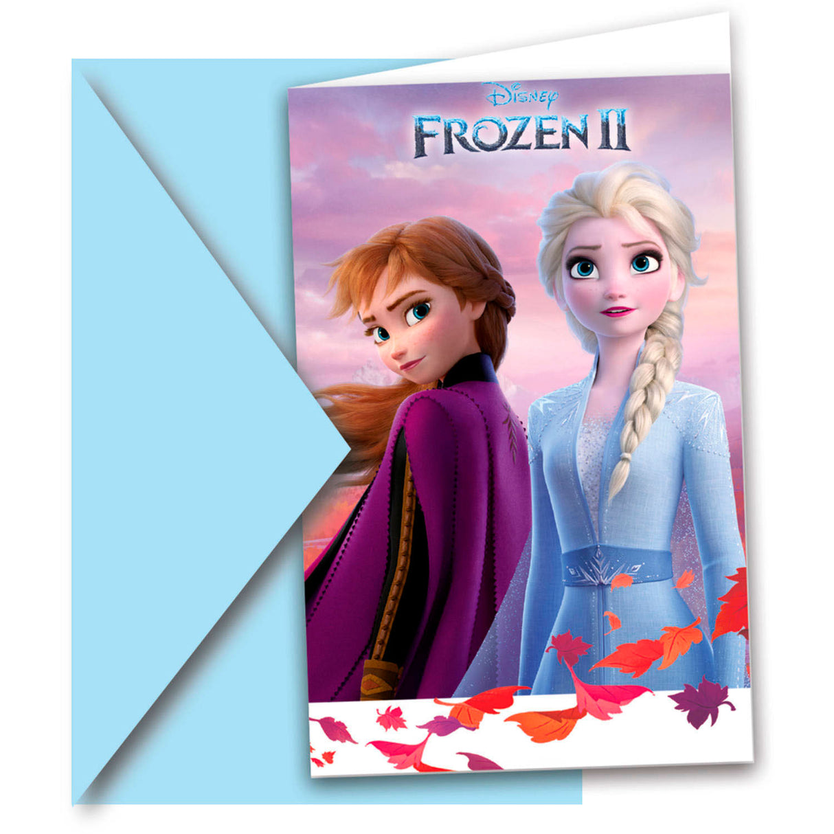 Disney Frozen 2 Invitations, 6st.