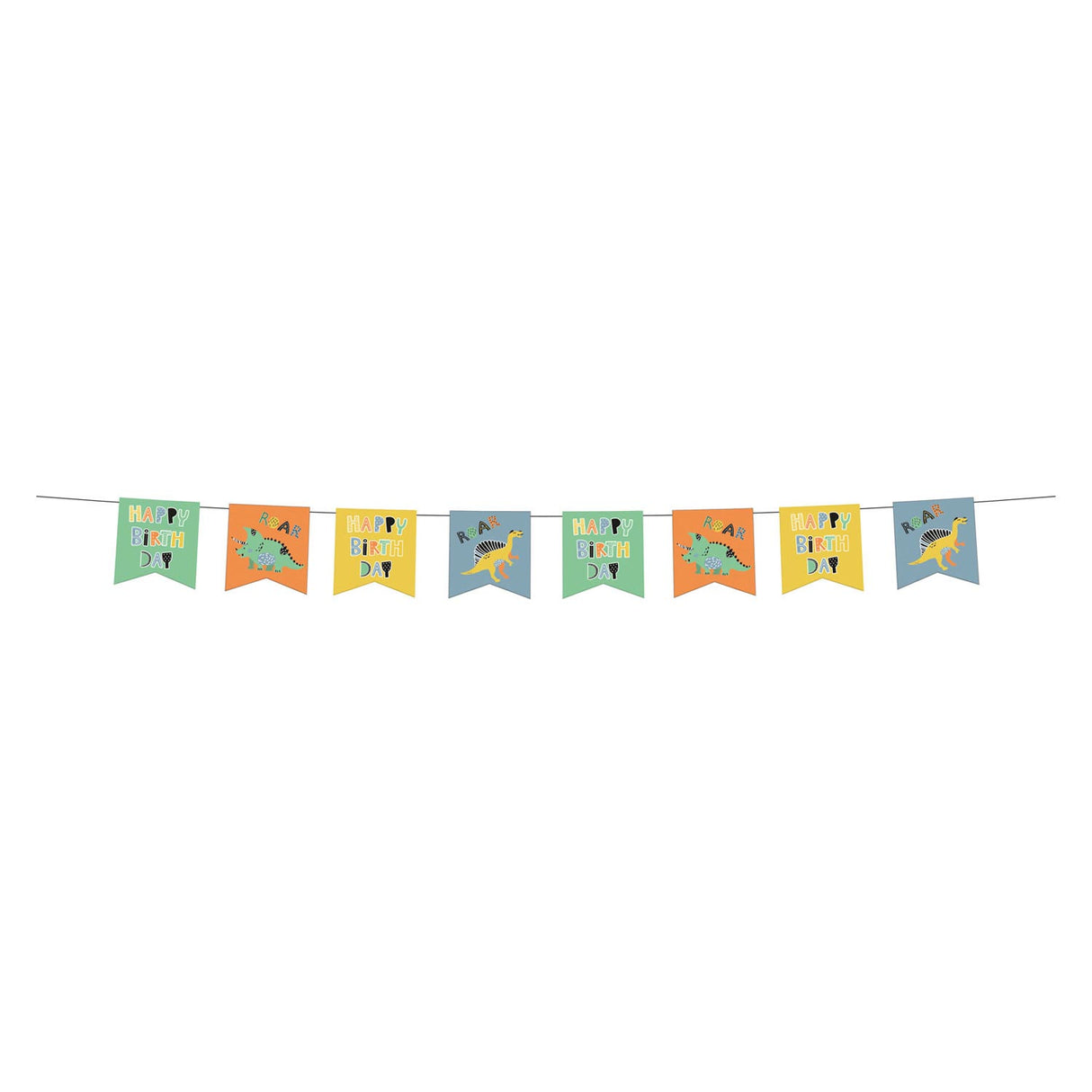 Flag line Dino Roars, 6m