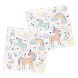 Servilletas Unicornios Rainbows, 20st.