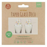 Cups en papier Eco Party 10st.