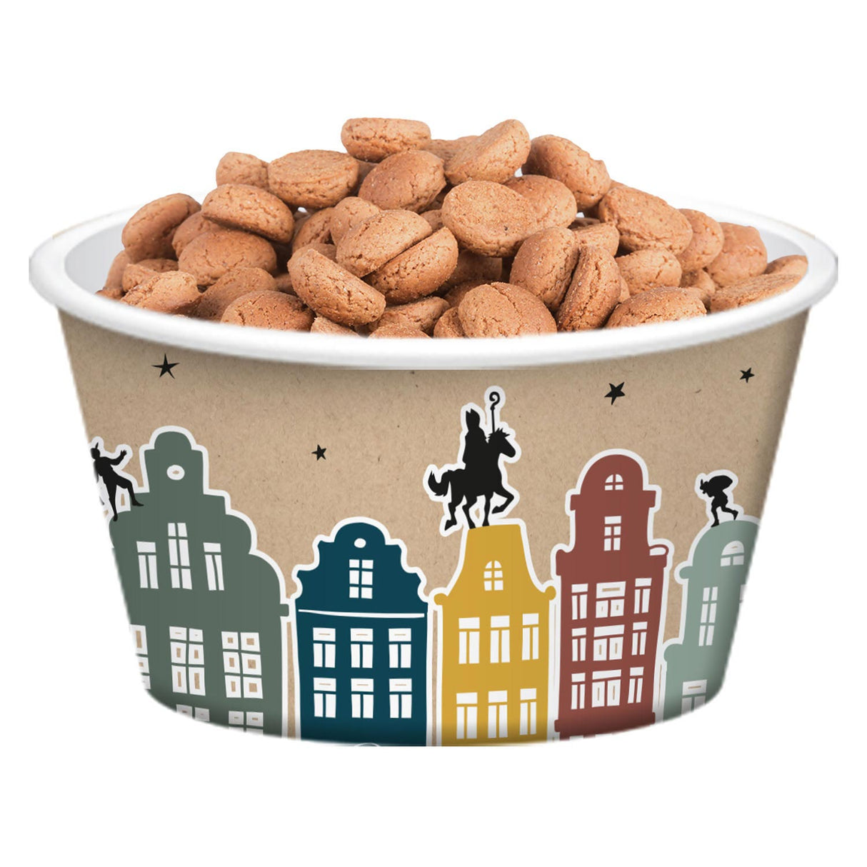 Gingerbread trays Sint, 5st.