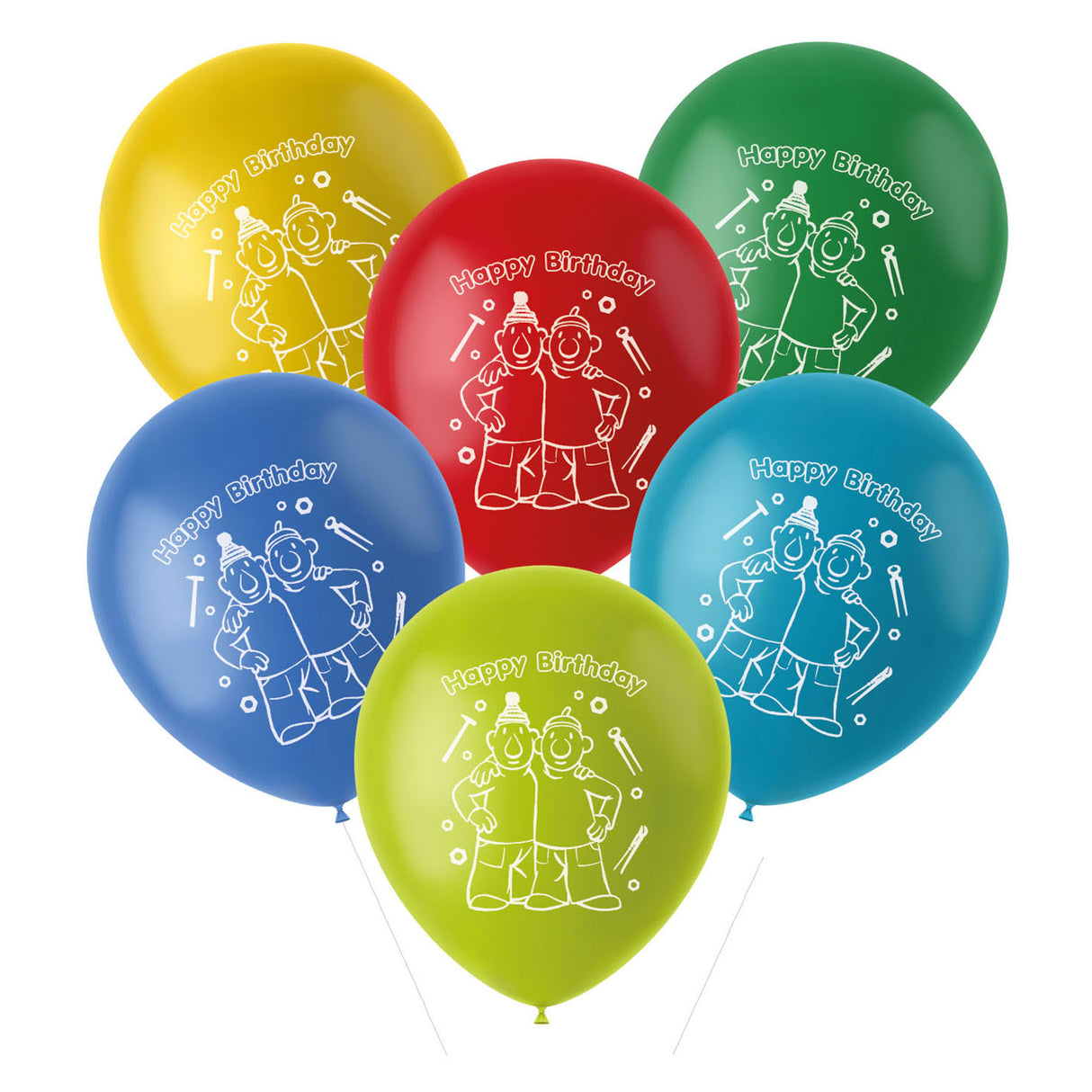 Nabo Buurman Balloons, 6 ..