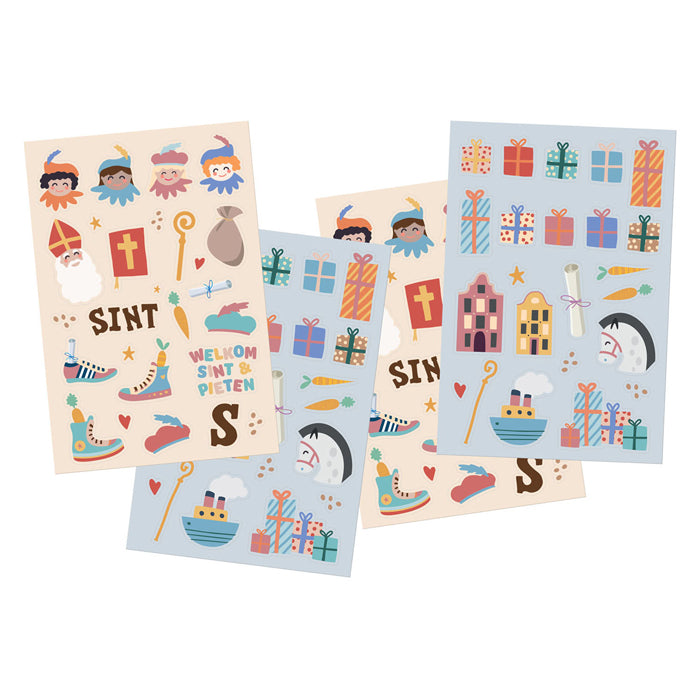 Folat BV Stickers Sinterklaas figurer, 49.