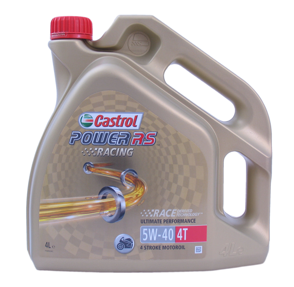 Castrol Oil RS Racing 4T 5W-40 flaske med 4 liter