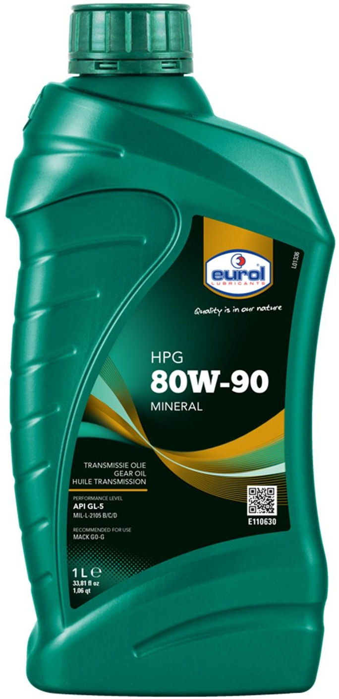 Eurol Cartolie SAE80W90 HPG (1 liter)