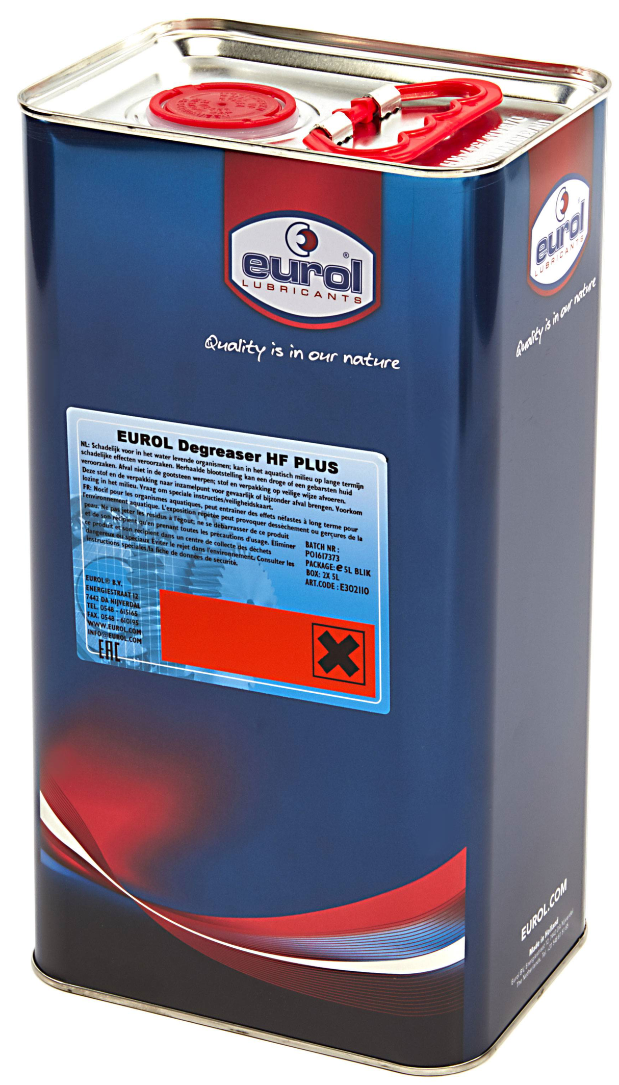 Degreaser Eurol HF Plus - 5 liters