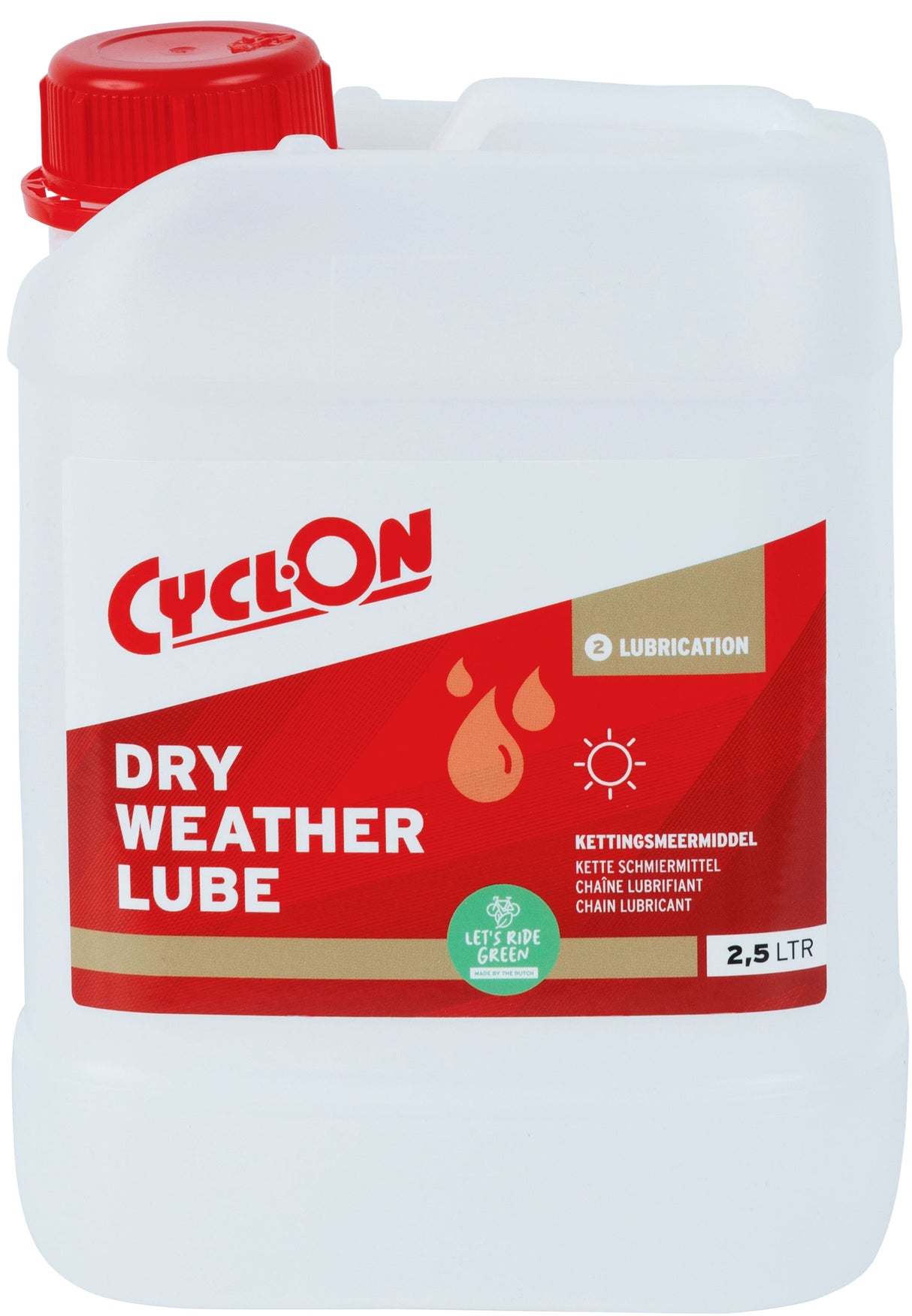 Cyclon Lubricant Lubricant Sèche Météo 2,5 litres