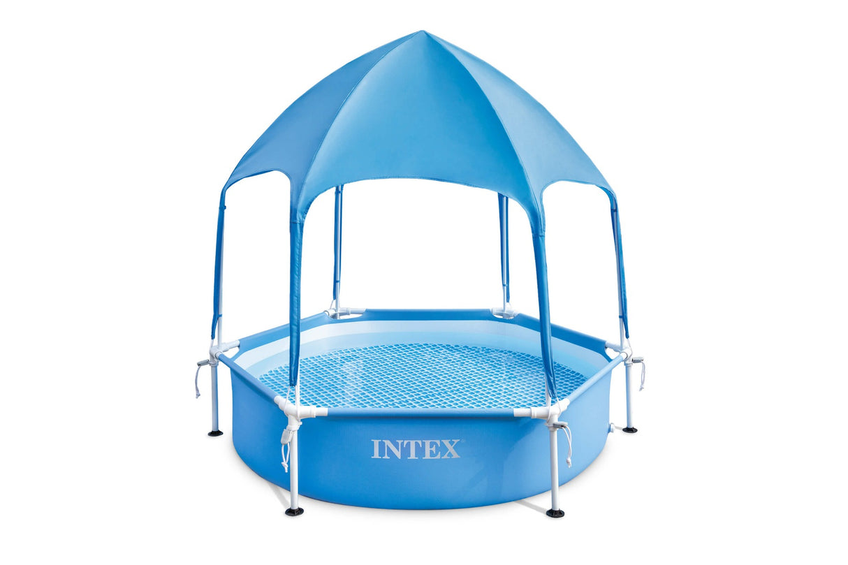 Intex kalesje liten ramme svømmebasseng 183 x 38 cm