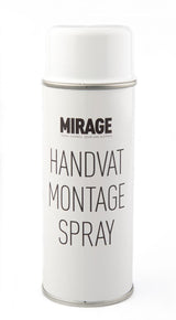 Spray can handle-mounting spray