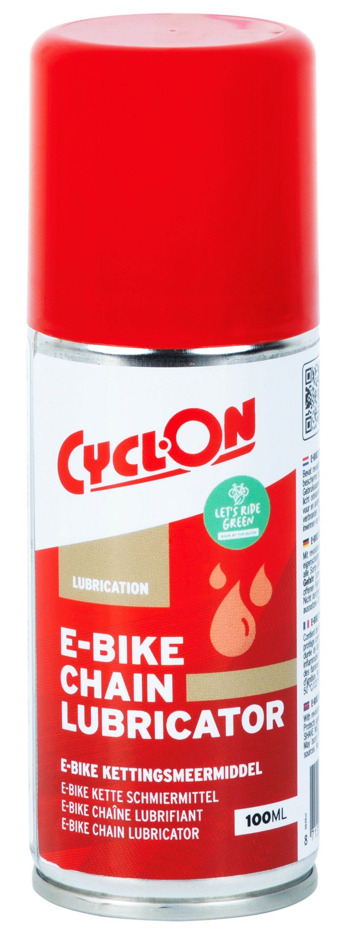 Spray de cadena de e-bicicleta Cyclon 100ml