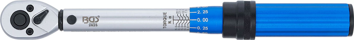 Bgs technic torque wrench 1 4 5-25 nm
