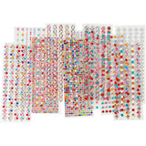 Creativ Company mosaic tiles 2-10mm, 12 sheets