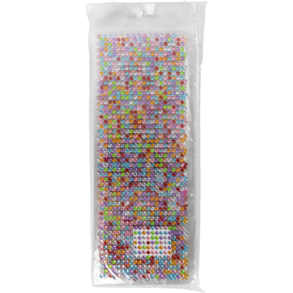 Creativ Company mosaic tiles 2-10mm, 12 sheets