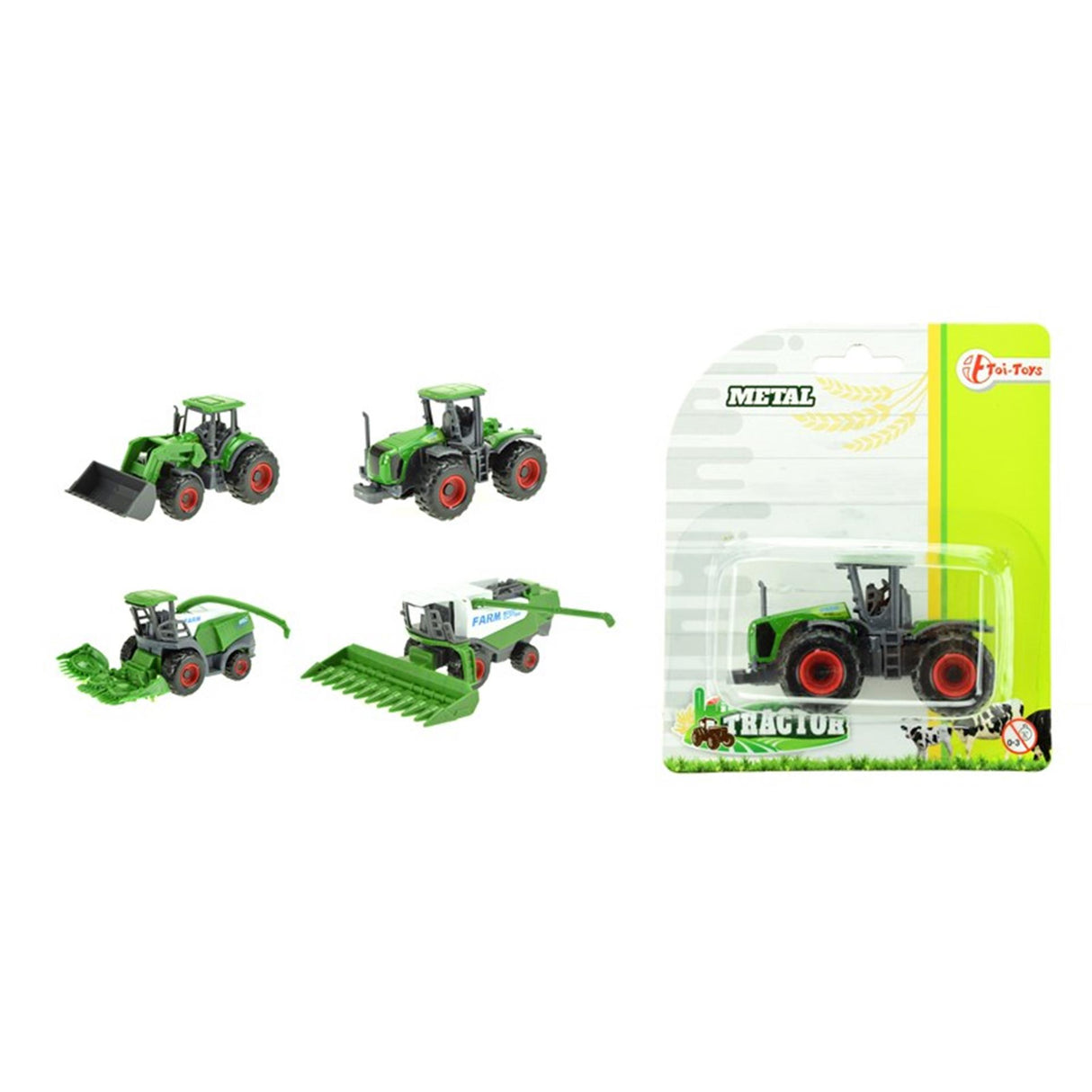 Toi-leker toi-leker traktor formstøpt