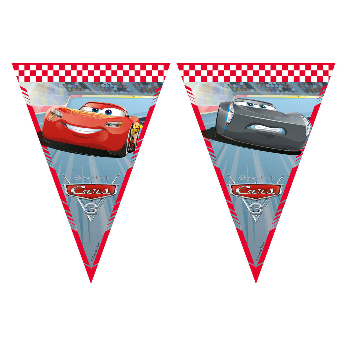 Papierflag -Linie FSC Disney Cars 3, 3mtr.