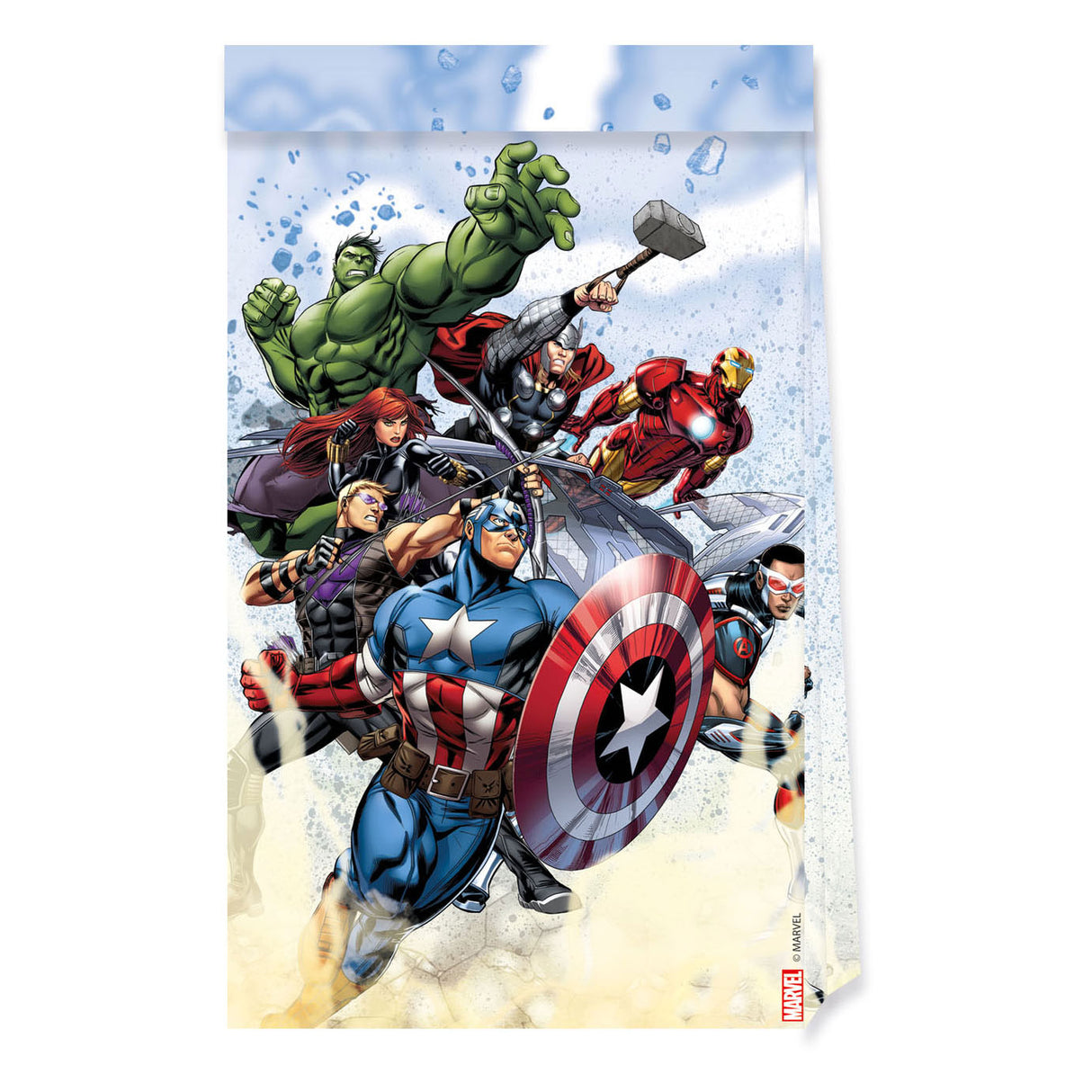 Sacs de fête de papier Globos FSC Avengers Infinity Stones, 4st.