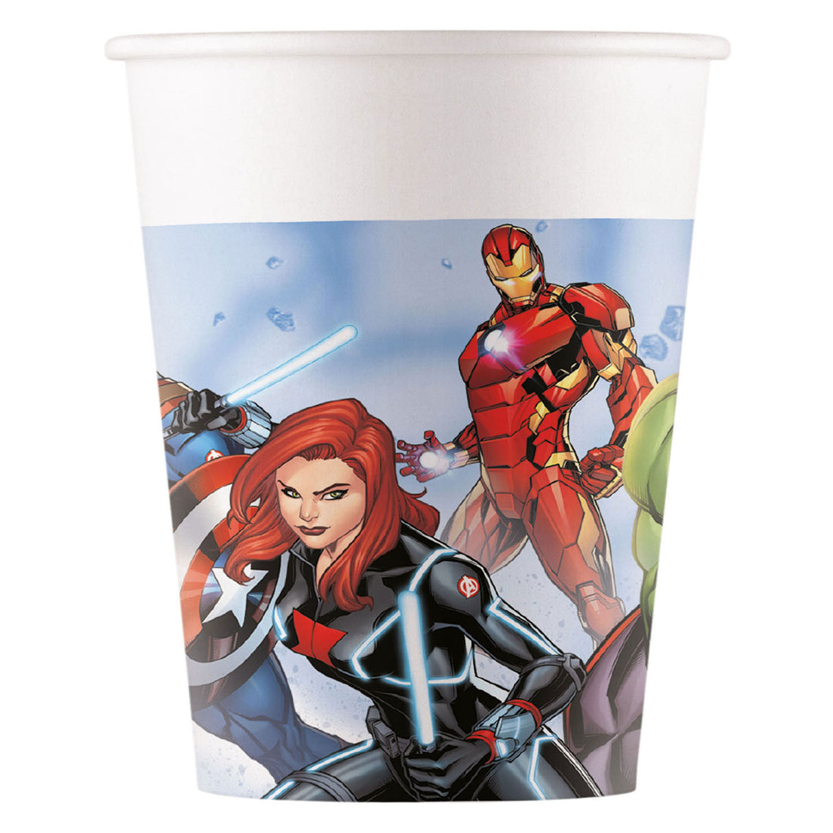 Globos Paper Cups FSC Avengers Infinity Stones, octavo.