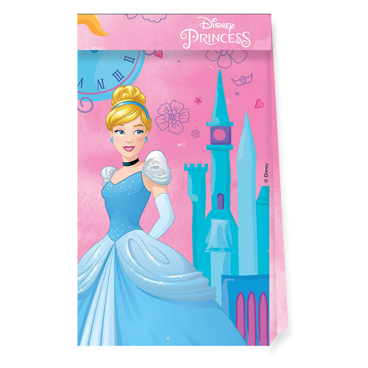 Globos Paper Party Bags FSC Princess Live Your Story, 4st.