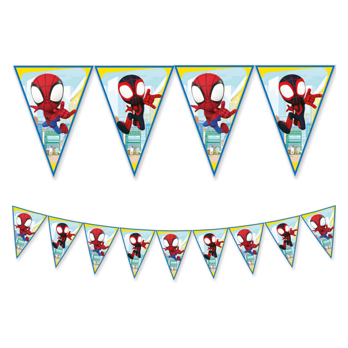 Papierflag -Linie FSC Spidey, 3MTR.