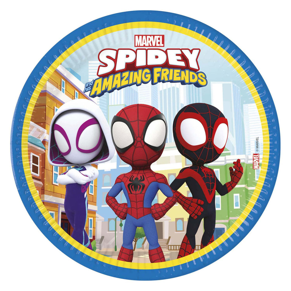 Papierplatten FSC Spidey, 8st.