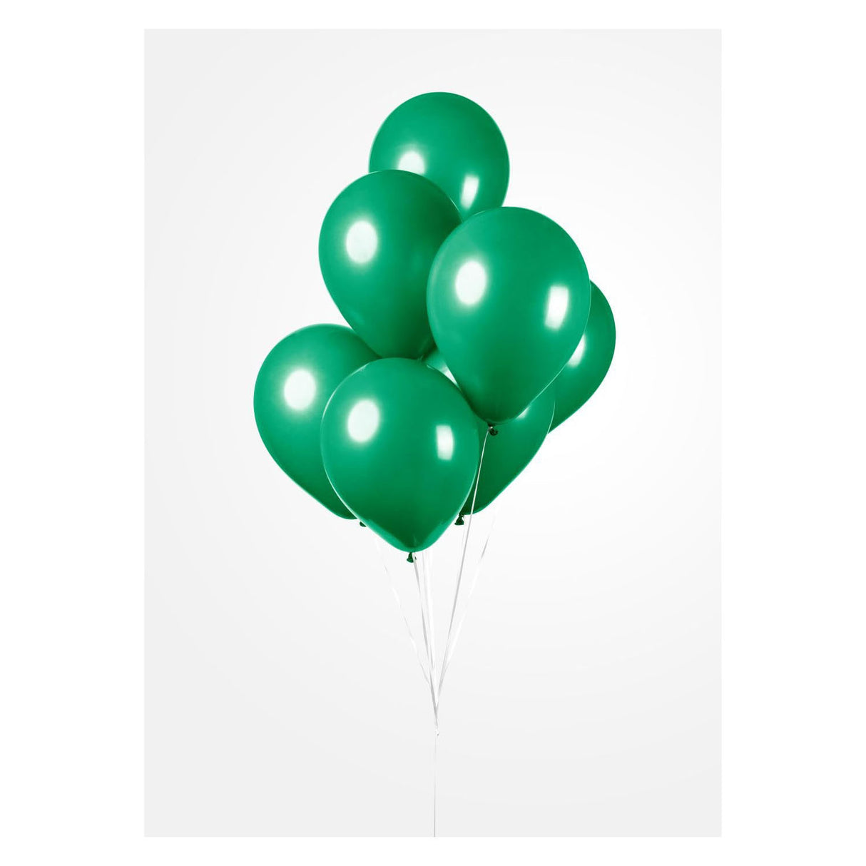 Balloons Globos Green foncé 30 cm, 10e.