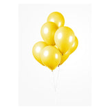 Globos balloner gul 30 cm, 10 ..