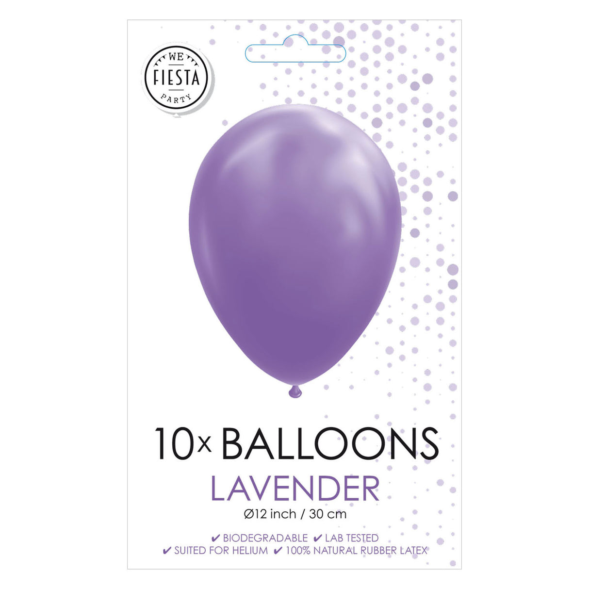 Globos Balloons Lavender 30cm, 10st.