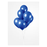 Globos balloons dark blue 30 cm, 10st.