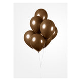 Globos Balloons Brown, 30 cm, 10.