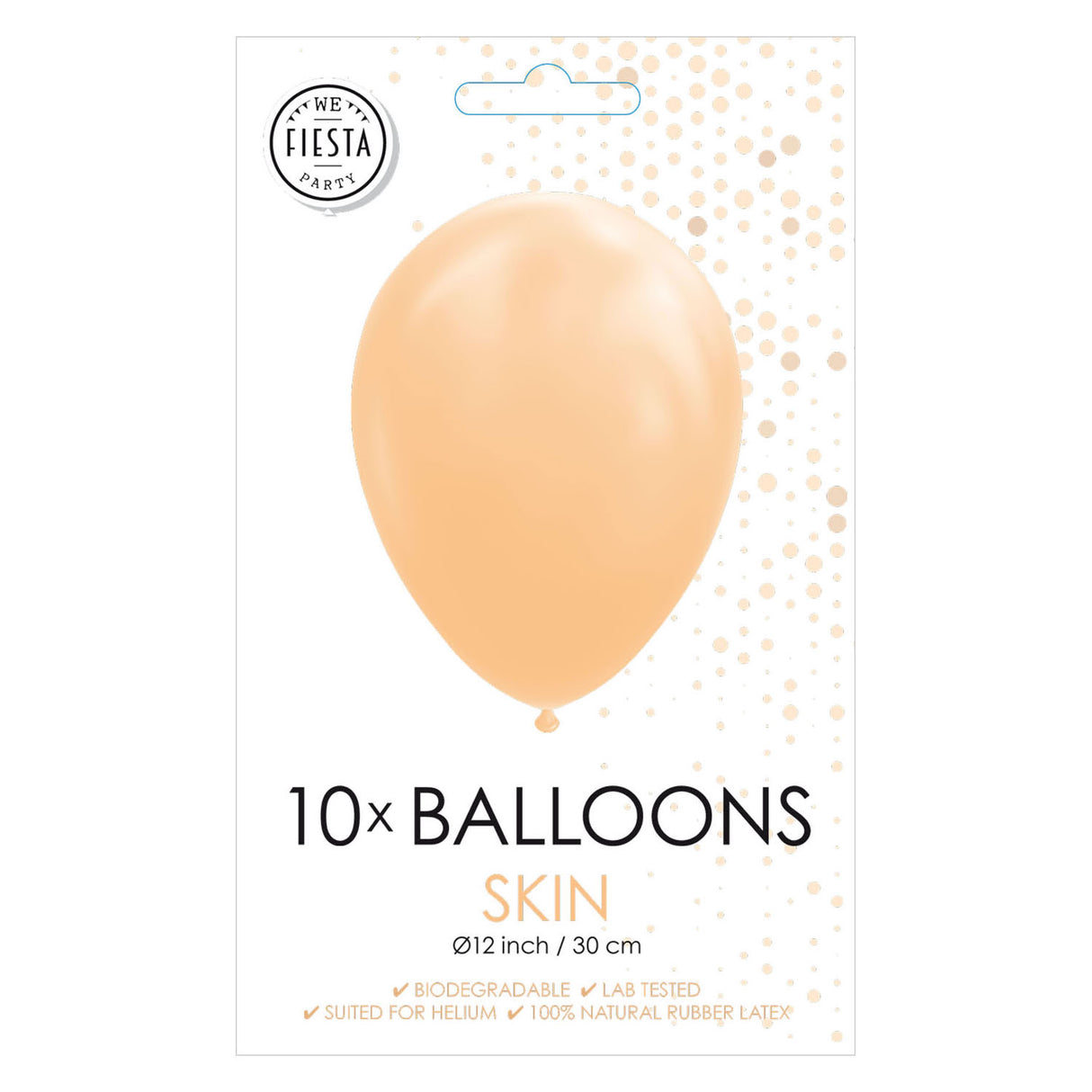 Globos Balloons Nude, 30 cm, 10st.