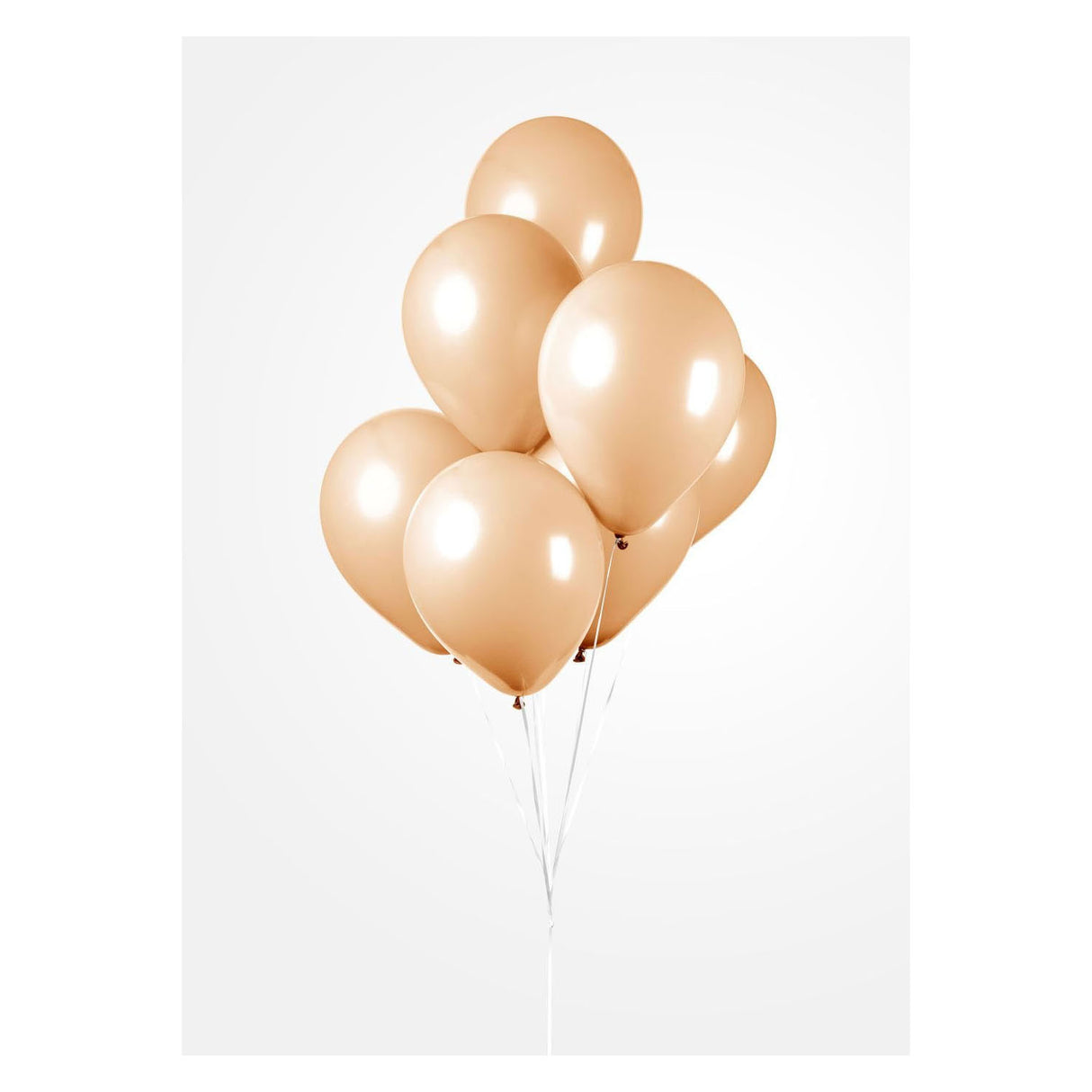 Globos Balloons Nude, 30 cm, 10st.