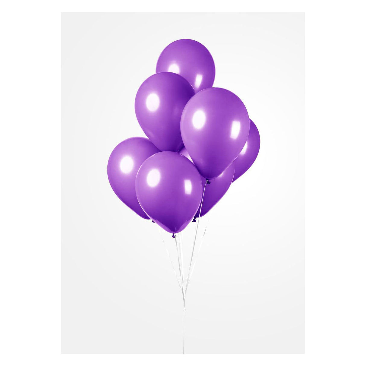 Globos ballonger lila 30 cm, 10.