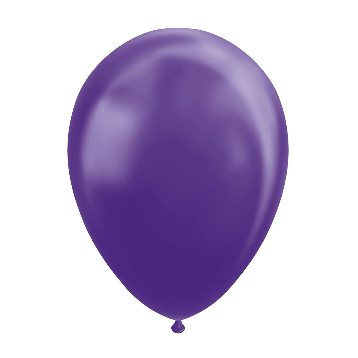 Globos balony metaliczne purpurowe 30 cm, 10st.