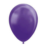 Globos balony metaliczne purpurowe 30 cm, 10st.