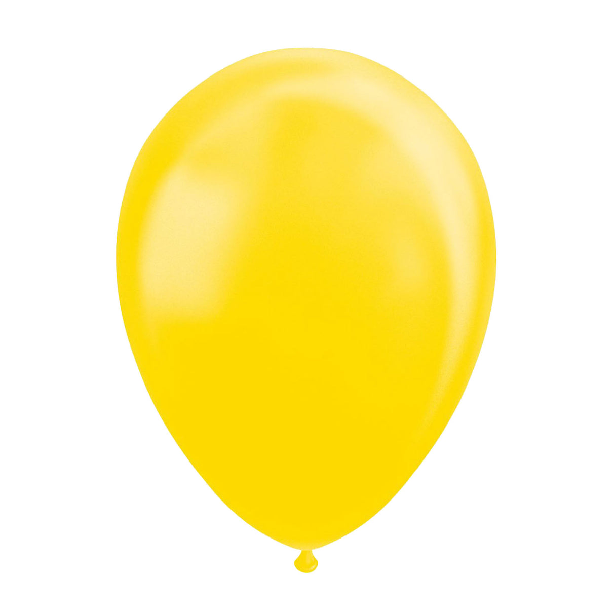 Globosballons Metallic Yellow 30 cm, 10st.