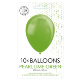 Globos baloni apno zeleno 30cm, 10st.