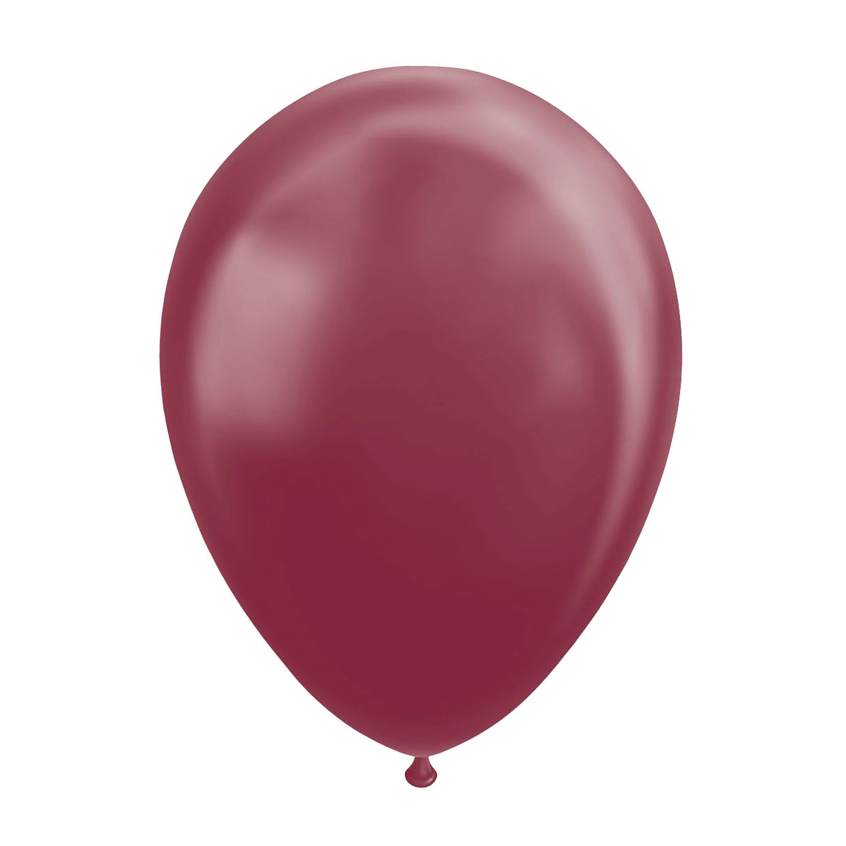 Globos Ballonnen Metallic Bordeaux 30cm, 10st.