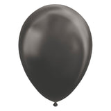 Globos Balloons Metallic Black 30 cm, 10e.