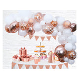 Loftballone Boog Set rose Gold