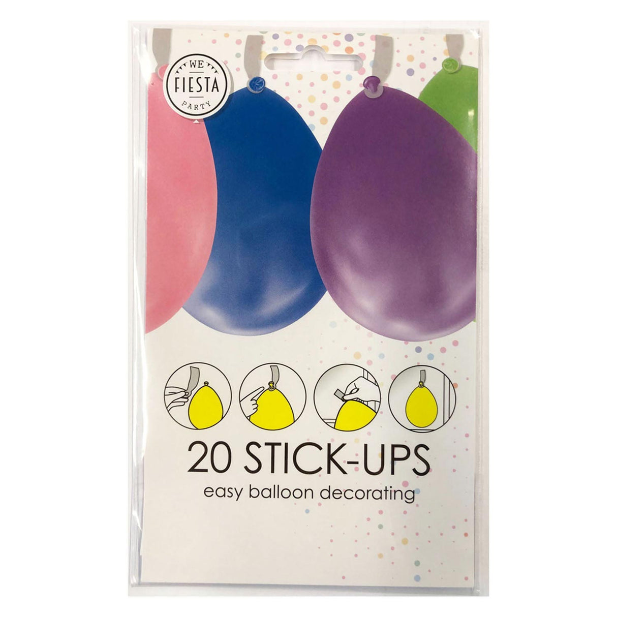 Ballons autocollants, 20e.