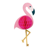 Honeycomb flamingo aloha globes - 52x24cm